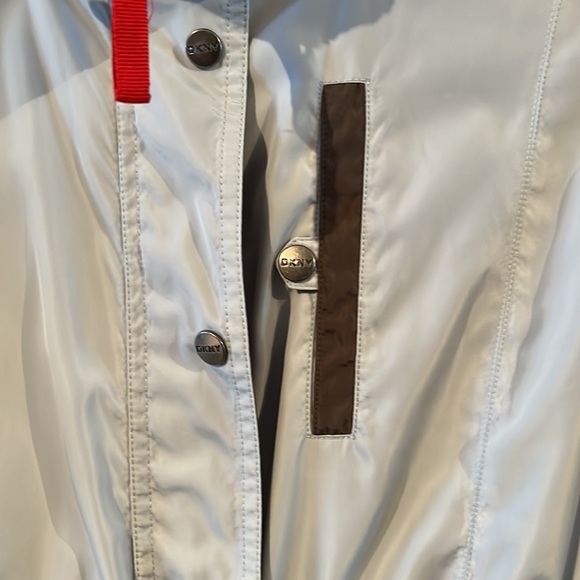 DKNY Light Blue Jacket | Size L - Picture 3 of 11